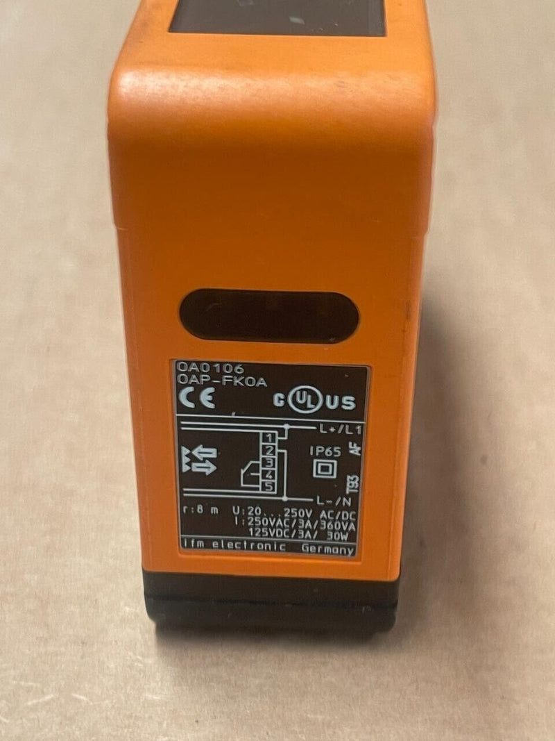 IFM - Retro-reflective sensor - OA0106 - OAP-FKOA