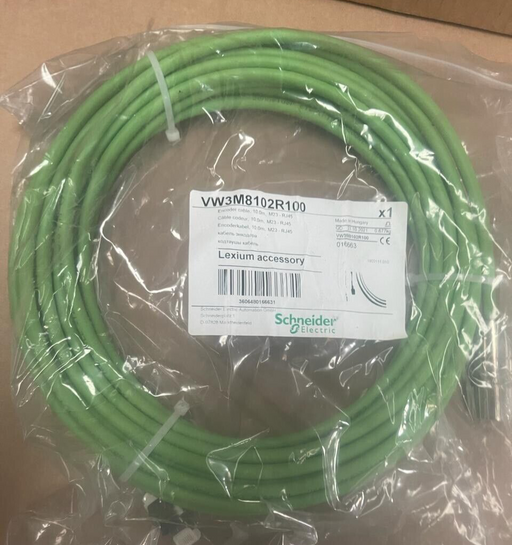 Schneider Electric Lexium Accessory - VW3M8102R100 - Encoder Cable 10M M23 - RJ4