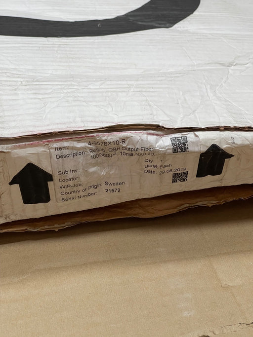 Coherent – 4‑9576X10‑R – QBH Output Fiber 100/360 µm, 10 m