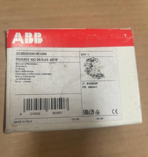 ABB 2CSB202301R1250 DDA202 AC-25/0,03 RCD-Block