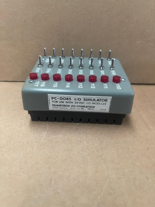 Quartech Corporation - PC-0085 I/O Simulator - Input/Output Simulation Module