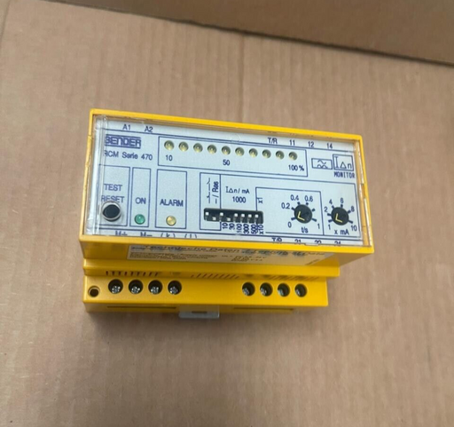 Bender - RCM470LY-21 - Residual Current Monitor, 10 mA–10 A, 9.6–84V DC