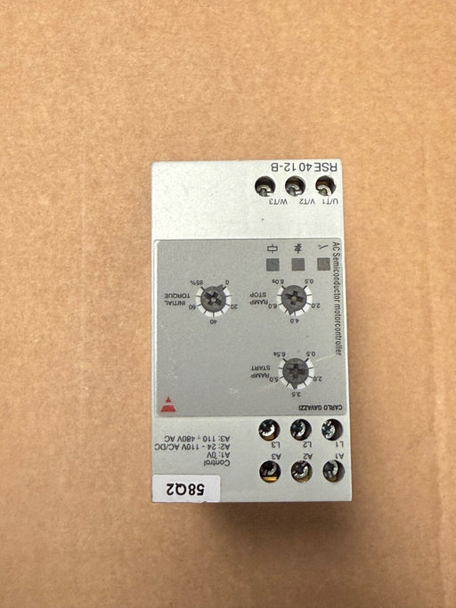 Carlo Gavazzi – RSE4012‑B – 12 A/400 VAC 3‑Phase Soft Starter