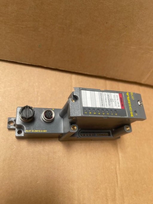 Turck - BL67-B-2M12-8-S01 - BL67 Base Module with 2 × M12 Connectors, 8-Pin