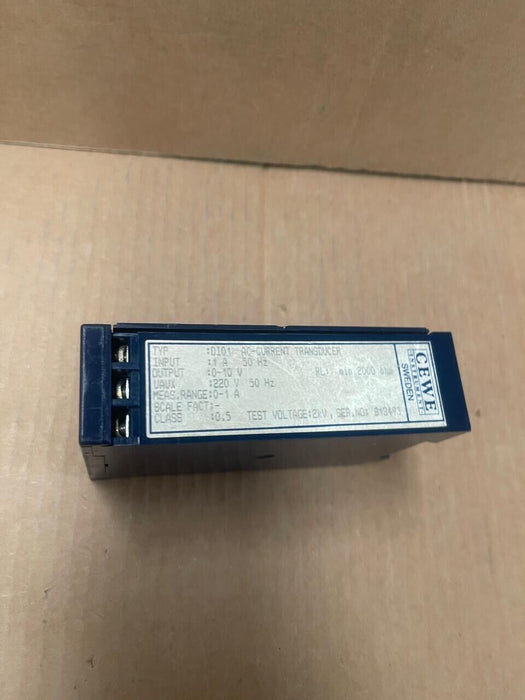 CEWE Instrument - DI01 - AC Current Transducer