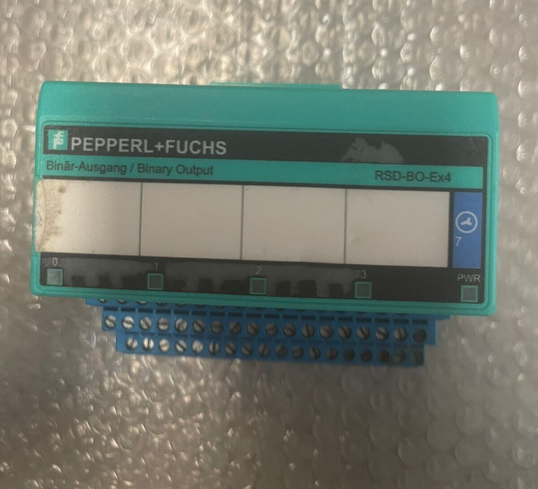 PEPPERL+FUCHS, RSD-BO-Ex4 Binary Output with RS-TB- EX.8C Safety Terminal Module