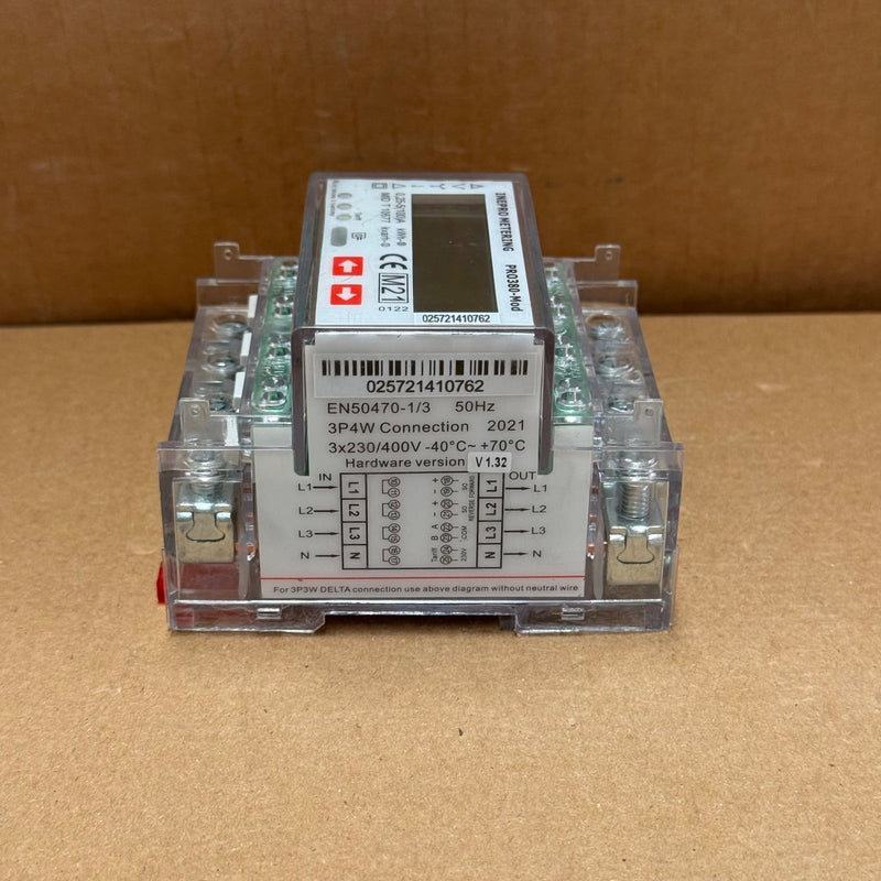 Pro1 Inepro Inepro – PRO380-Mod – 3-Phase Smart Energy Meter (Modbus RTU) EN50470 ...