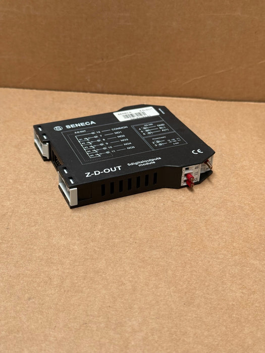 Seneca – Z‑D‑OUT – 5‑Channel Digital Output Module, Modbus RTU, RS‑485, DIN‑Rail