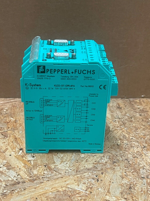 Pepperl & Fuchs – KLD2‑GT‑DPR.4PA (98310) – PROFIBUS DP→PA Segment Coupler
