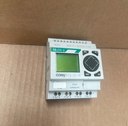 Moeller – EASY412-DC-R – 24 V DC Compact Logic Relay – 8 Inputs / 4 Rela