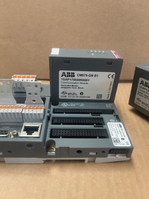 ABB - 1SAP130100R0100 with CM575-DN B1 and TB511-ETH B1 - PM571 C0 PLC