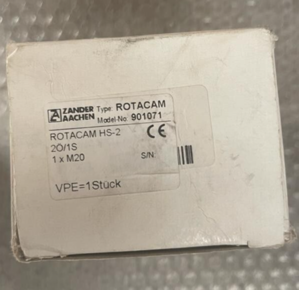 ZANDER AACHEN, ROTACAM, HS-2, 901071 Safety switch