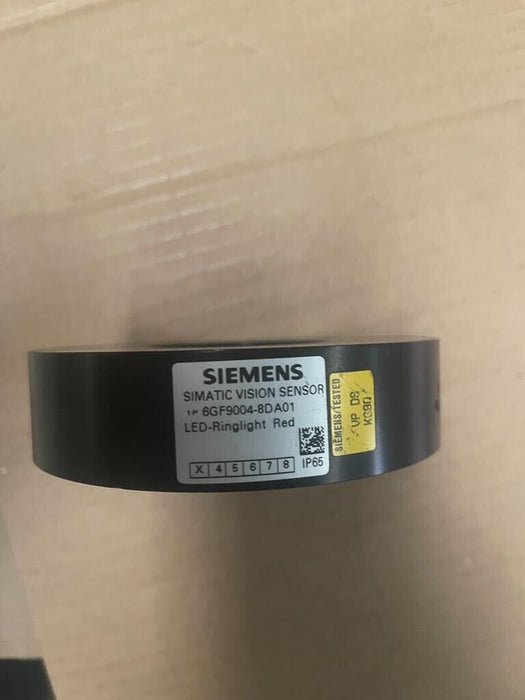 SIEMENS SIMATIC VISION SENSOR 6GF9004-8DA01 LED-Ringlight Red