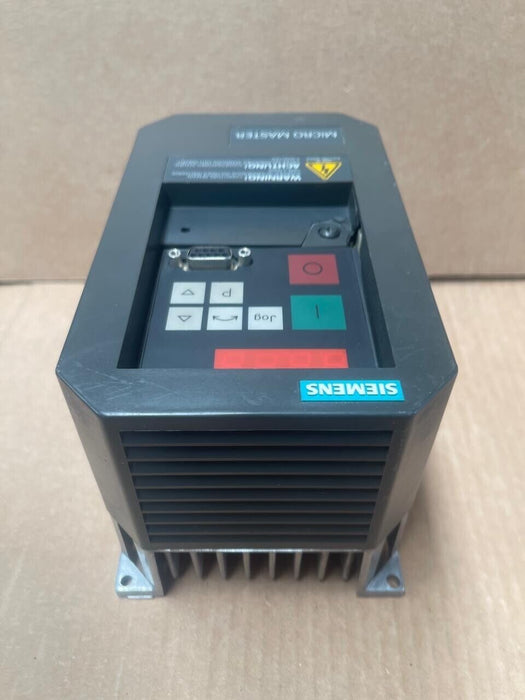 Siemens - 6SE3112-8CA40 - MICROMASTER Drive, 0.55 kW, 230V