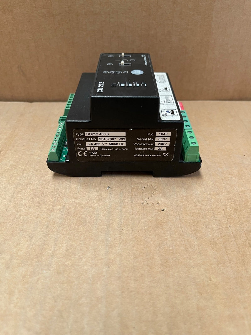 Cu 200 Control Box Grundfos CU212.400.3 Control Box / Pump Controller Module — VOLTWERK Handel