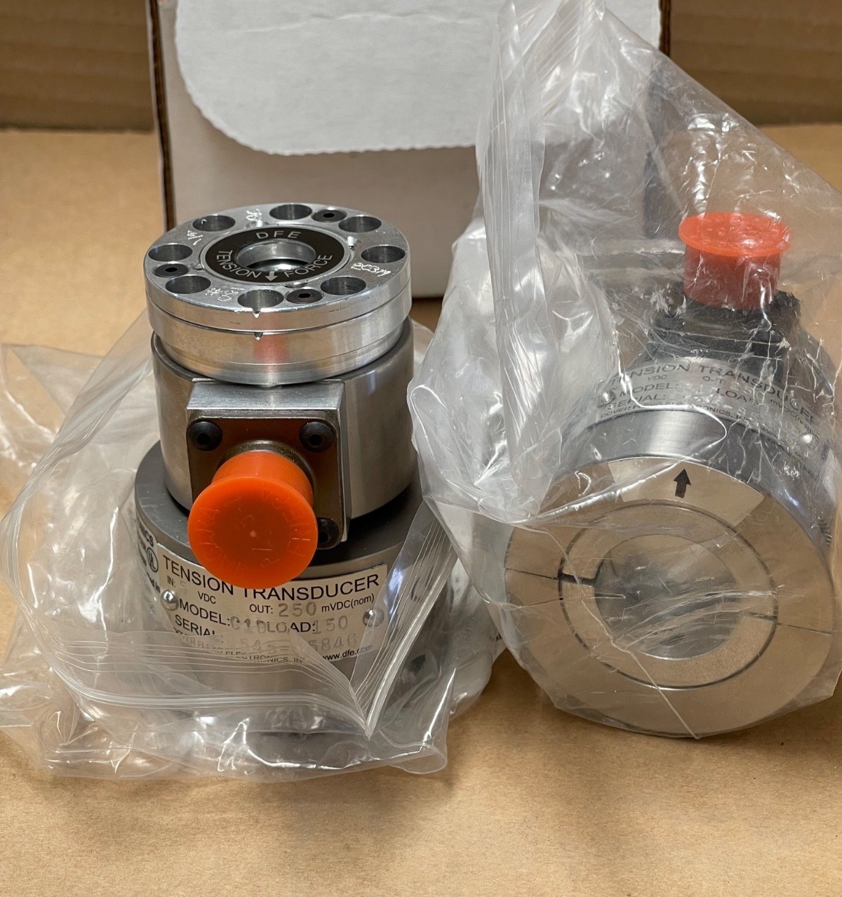 Dover Flexo Electronics – C1D Tension Transducer / Load Cell Sensor ...