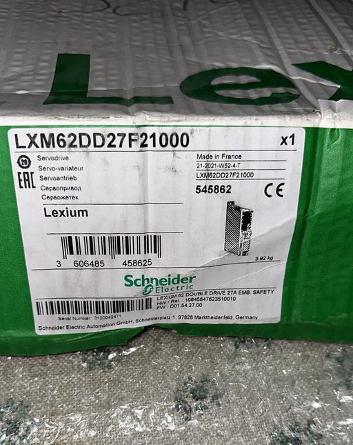 Schneider Electric, LXM62DD27F21000, Double Drive Lexium 62 Servodrive