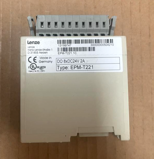 Lenze EPM-T221 DO 8xDC24V 2A Dogital Output Module