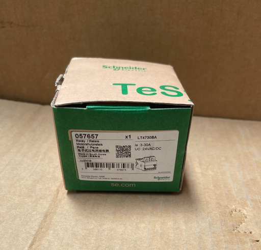 Schneider Electric – LT4730BA – TeSys LT47 Electronic Overcurrent Relay 3–30A 24