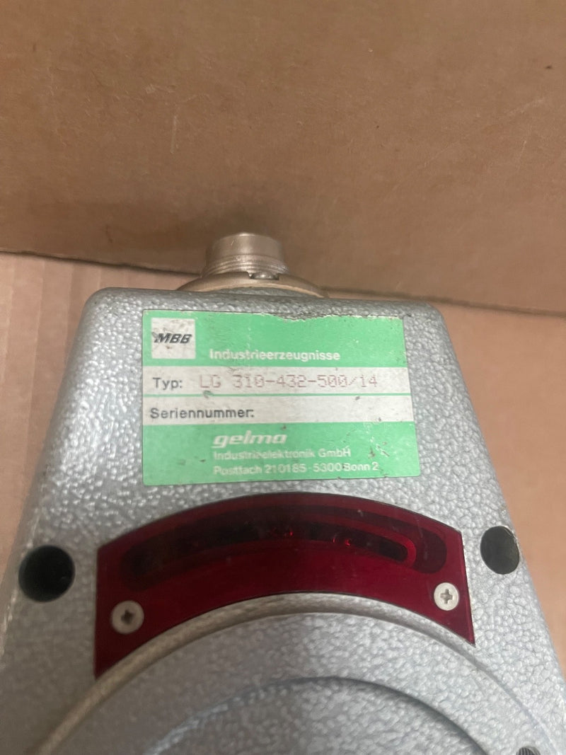 MBB / GELMA – LG 310-432-500/14 – Moving Input Sender / Position Transducer