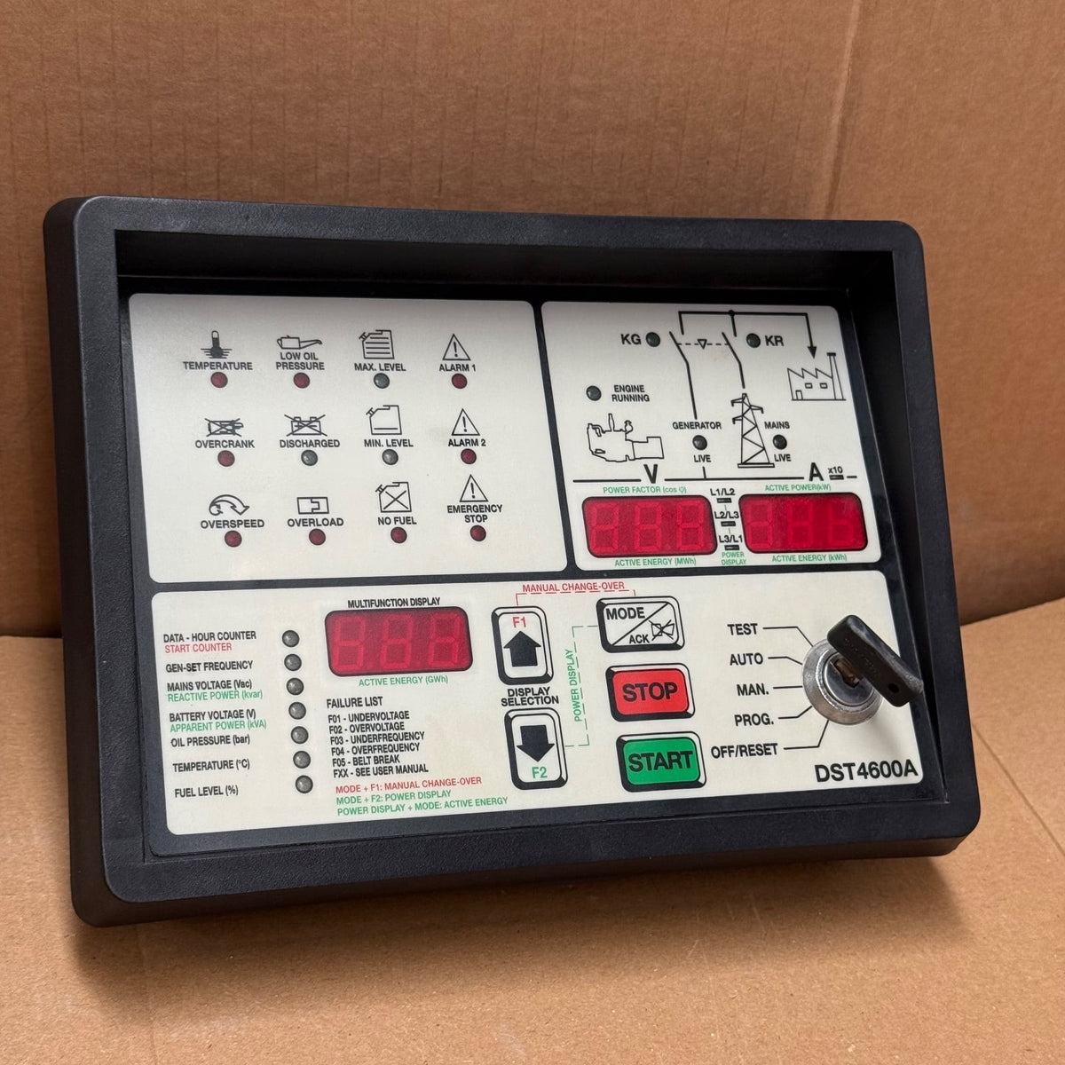 SICES – DST4600A – Generator Control Panel Module — VOLTWERK Handel