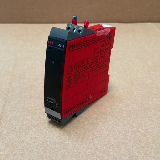 PR Electronics – 4114 – Universal Signal Transmitter, DIN‑Rail, RTD/TC/mA/V