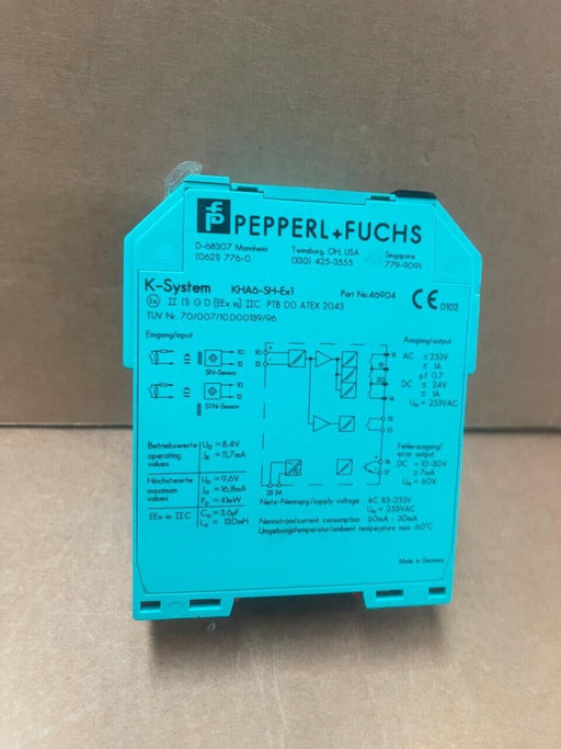 Pepperl+Fuchs - KHA6-SH-Ex1 - Isolated Barrier Switch Amplifier