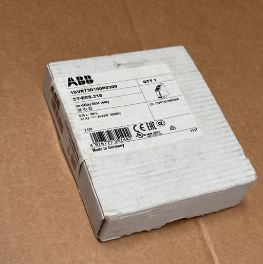 ABB – CT-ERS.21S (1SVR730100R0300) – On-Delay Electronic Timer Relay, 24–240 VAC