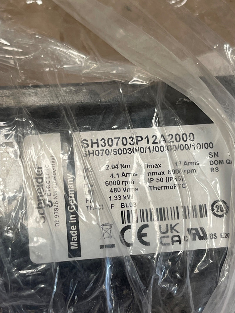 Schneider Electric – SH30703P12A2000 – Lexium SH Servo Motor
