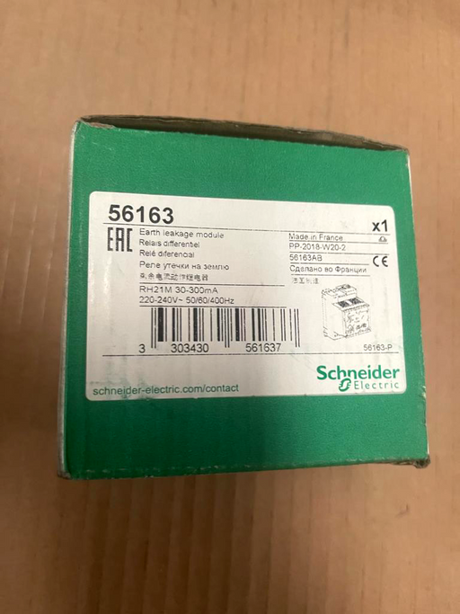 Schneider Electric 56163 Earth-leakage relay RH21M - 300 mA - 0.06 s - 240 V