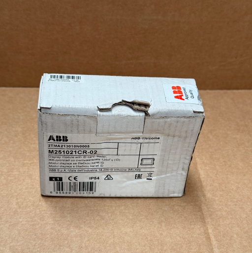 ABB – M251021CR‑02 (2TMA210010N0005) Welcome Display Module with IC Card Reader