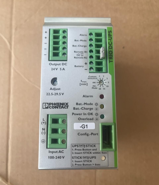 Phoenix Contact - 2866611 - TRIO-UPS/1AC/24DC/5 - Uninterruptible power supply