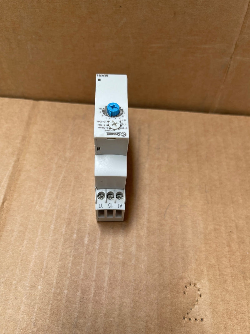 Crouzet – 88827115 – MAR1 Multifunction DIN‑Rail Timer Relay (0.1 s‑100 h)