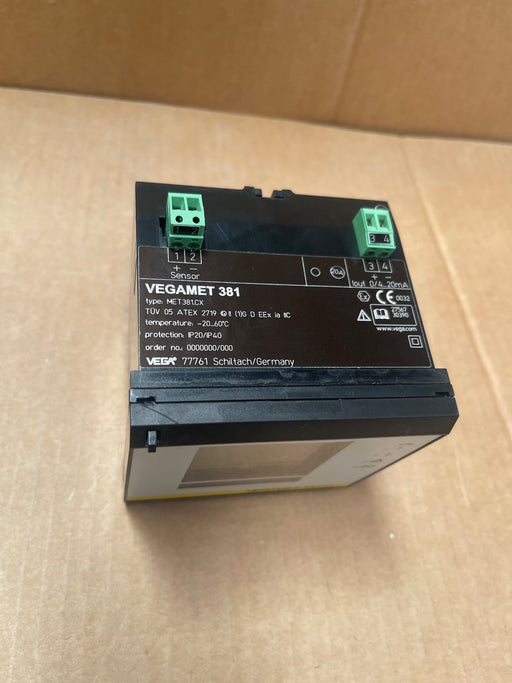 VEGA Vegamet 381 MET381.CK – Signal‑Conditioning Controller / Display Instrument