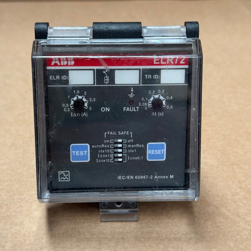 ABB – ELR72V24 (2CSG452120R1202) – Front‑Panel Electronic Residual‑Current Relay