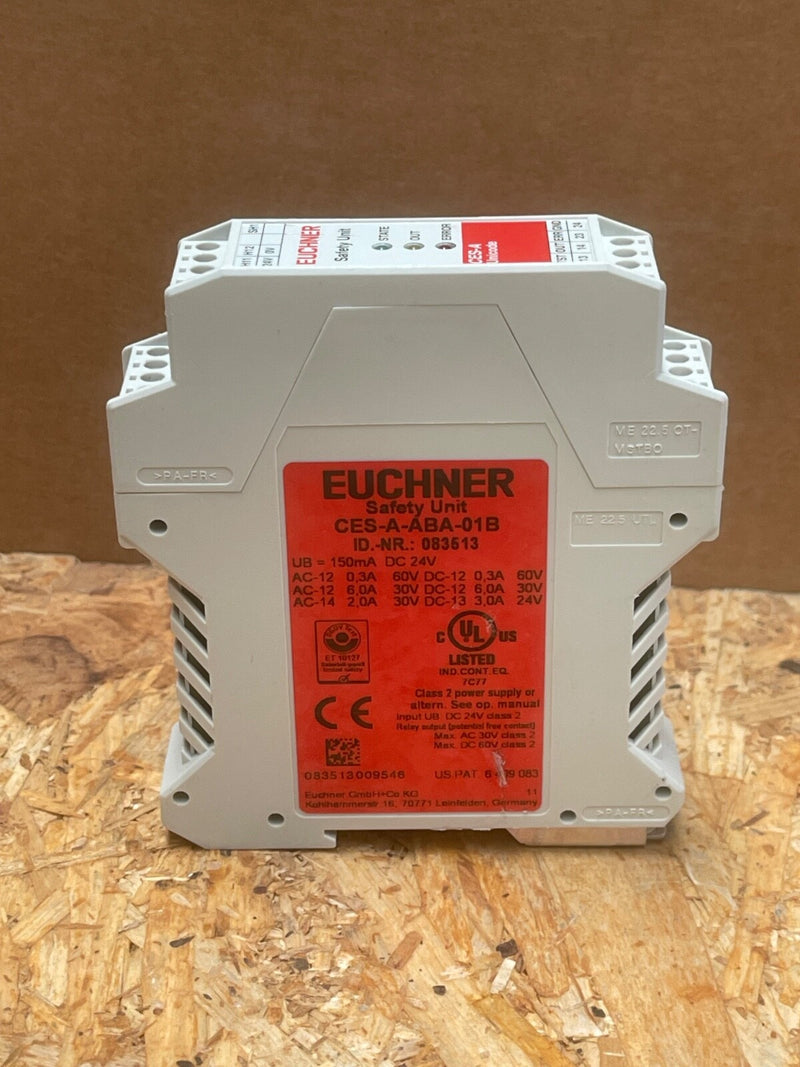 Euchner – CES‑A‑ABA‑01B (083513) – Non‑Contact Safety Evaluation Unit