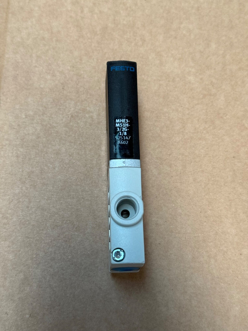 Festo – MHE3‑MS1H‑3/2G‑1/8 (P/N 525147) – Fast-Switching 3/2 Way Solenoid Valve