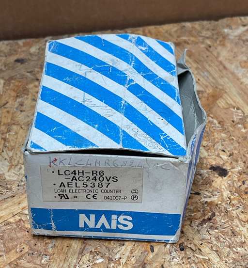 NAIS - LC4H-R6-AC240VS AEL5387 - 6-Digit Digital Counter, 240 V AC, Relay Output