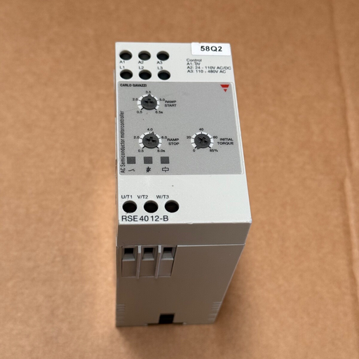 Carlo Gavazzi – RSE4012‑B – 12 A/400 VAC 3‑Phase Soft Starter