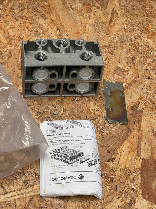 Joucomatic – 35500087 – ISO 1 Subbase Endplate Kit for 541 Series Spool Valves