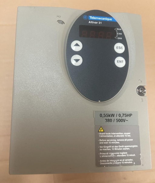 Telemecanique - ATV31H055N4 - VFD 380-500V 0.55kW/0.75HP