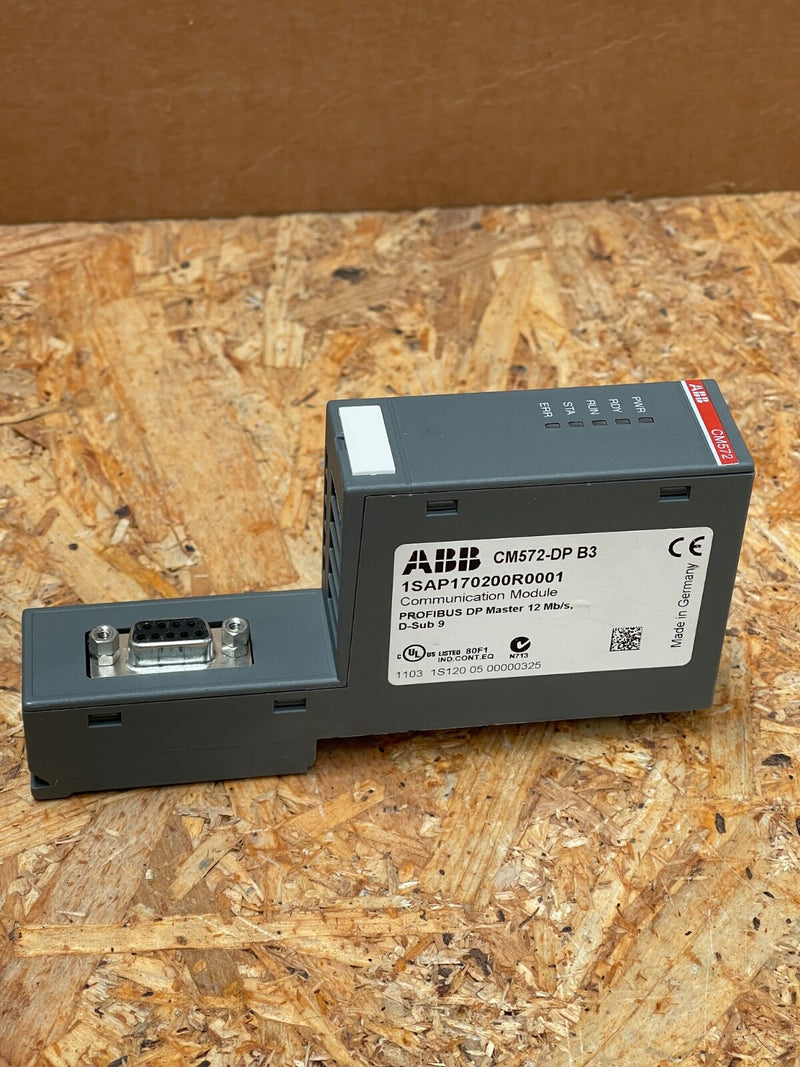 ABB – CM572‑DP B3 – PROFIBUS‑DP Master Communication Module (1SAP170200R0001)