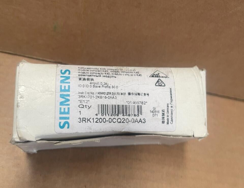 SIEMENS - 3RK1200-0CQ20-0AA3 - Digital E/A Module