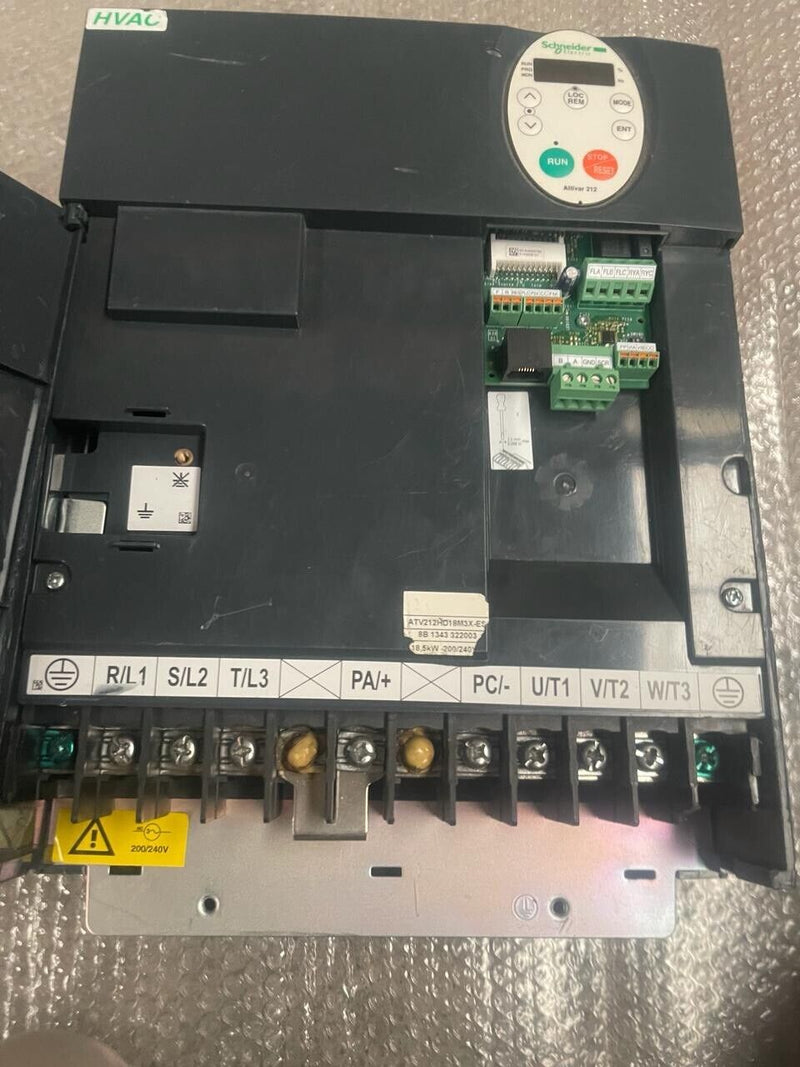 Schneider Ekectric ALTIVAR - ATV212HD18M3X-ES - 18.5kW-25HP AC Speed Drive