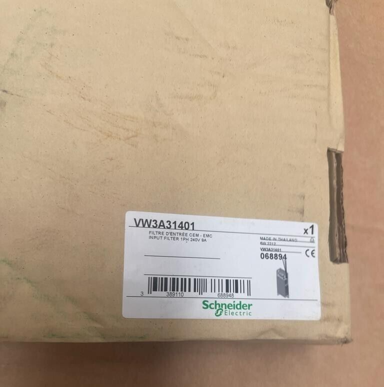 Schneider Electric, VW3A31401, Input Filter 1PH 240V 9A EMC