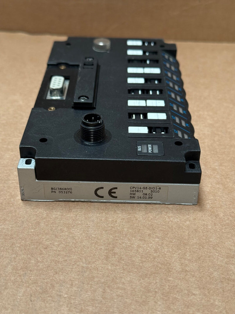 Festo – 165811 (CPV14‑GE‑DI01‑8) – Electrical Interface Module, 16 DI / 8 DO