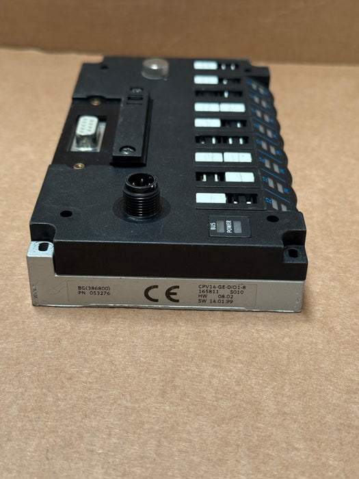 Festo – 165811 (CPV14‑GE‑DI01‑8) – Electrical Interface Module, 16 DI / 8 DO