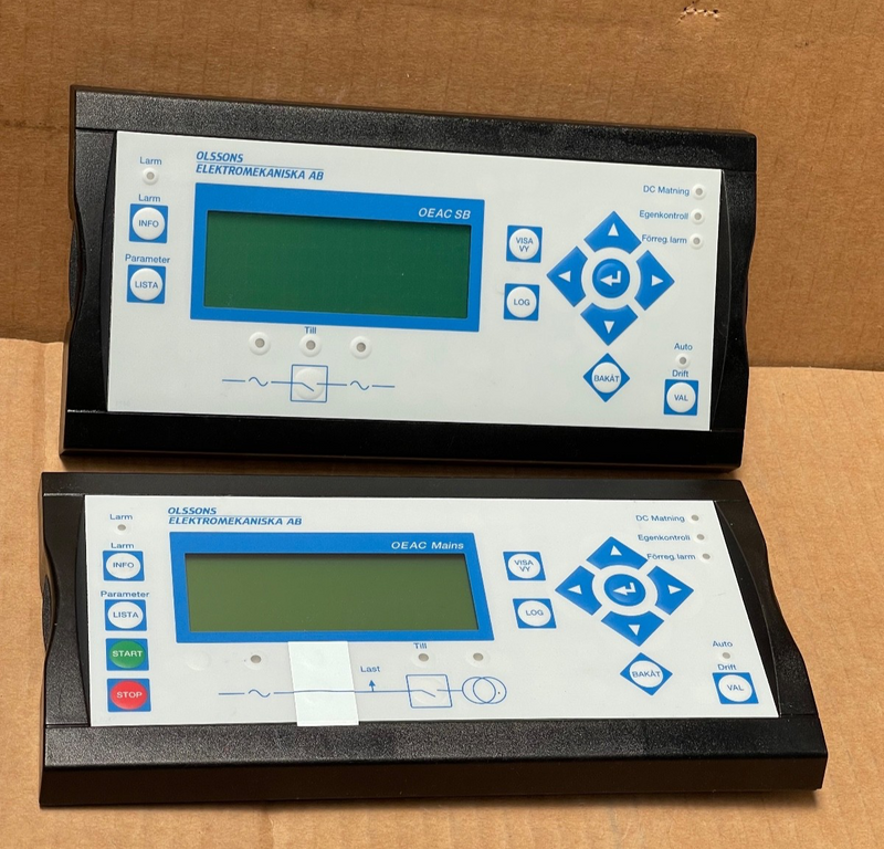 DEIF – DU‑2/MKIII – Protection & Power Management Multi‑Line Display Unit