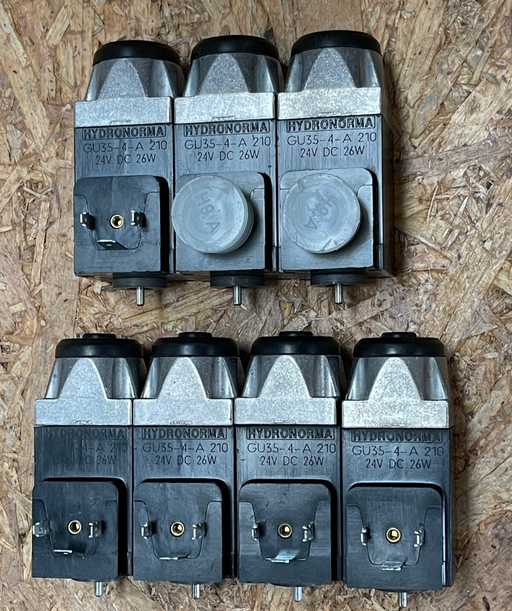 Bosch Rexroth/Hydronorma – GU35‑4‑A 210 – 4/2‑Way Solenoid Directional Valve 24V