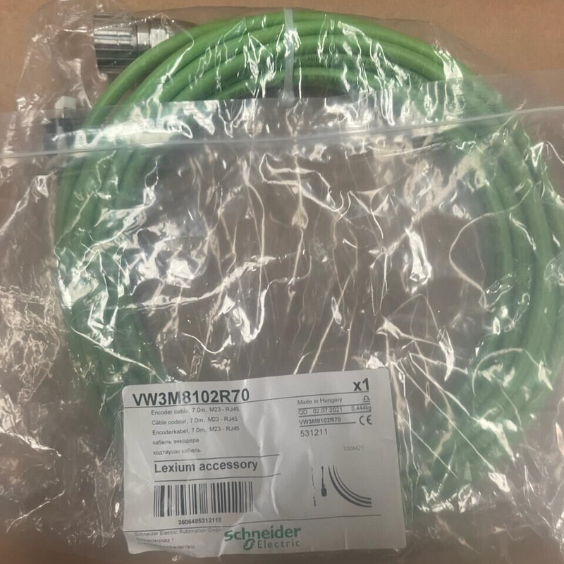 Schneider Electric Lexium Accessory - VW3M8102R70 - Encoder Cable 7M M23 - RJ45